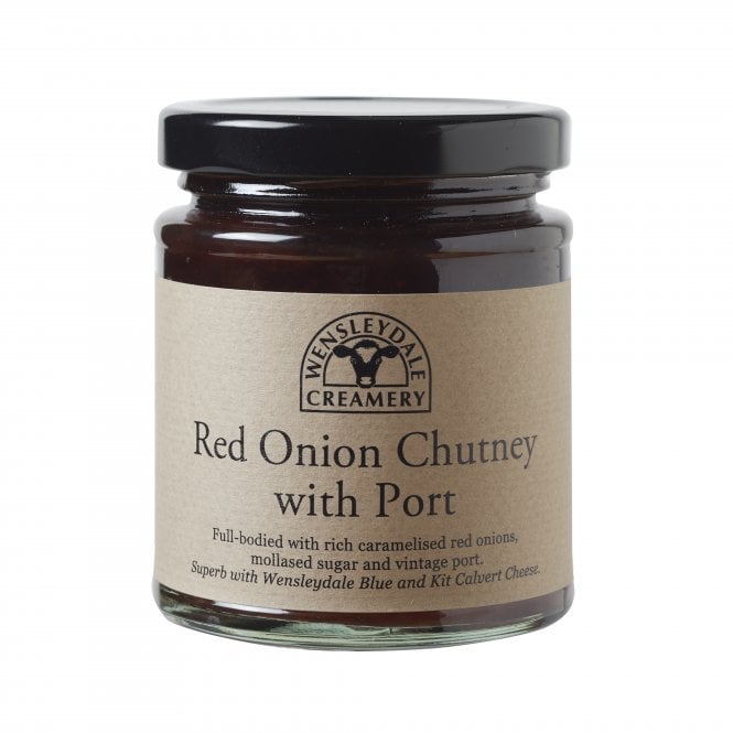 Rosebud Preserves Red Onion Chutney with Port