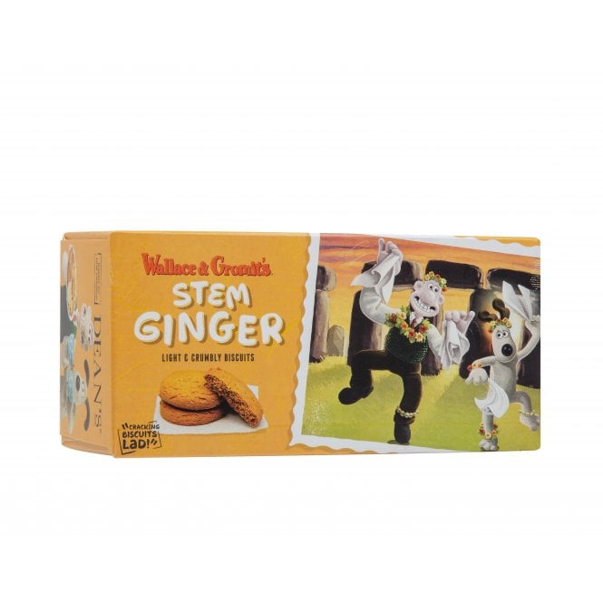 Wallace & Gromit Stem Ginger Biscuits
